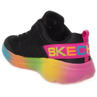 Skechers 302036 Go Run Fast Çok Renkli Kız Çocuk Spor Ayakkabı - 4