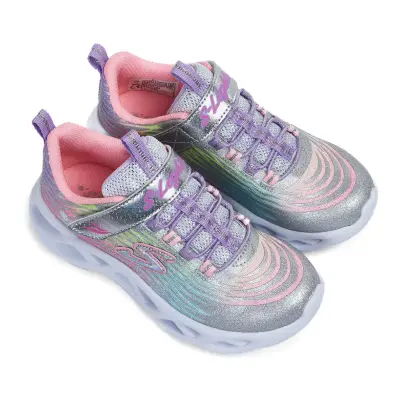 Skechers 302321 Twisty Brights-Mystical Bliss Gümüş Kız Çocuk Spor Ayakkabı - 1