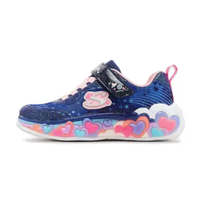 Skechers 302696 Eternal Heart Lights Işikli Lacivert Çocuk Spor Ayakkabı - 1