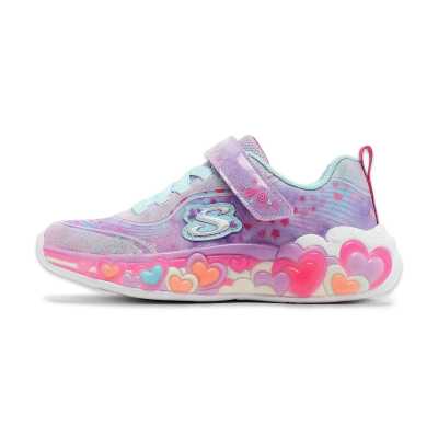 Skechers 302696 Eternal Heart Lights Işikli Mavi Çocuk Spor Ayakkabı 