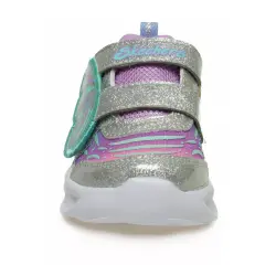 Skechers 302754K Twisty Brights Gümüş Kız Çocuk Spor Ayakkabı - 3