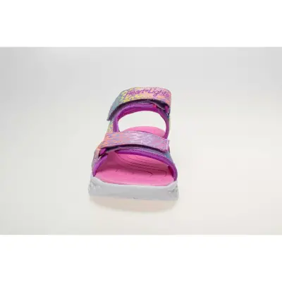Skechers 302967L S Lights Flutter Hearts Mavi Kız Çocuk Sandalet - 3
