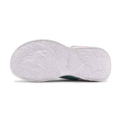 Skechers 303063 Unicorn Dreams Heart Sparkles Işikli Gümüş Kız Çocuk Spor Ayakkabı - 5