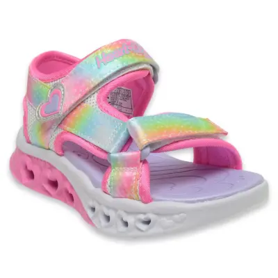 Skechers 303105K Flutter Hearts Twili Beyaz Kız Çocuk Sandalet - 1