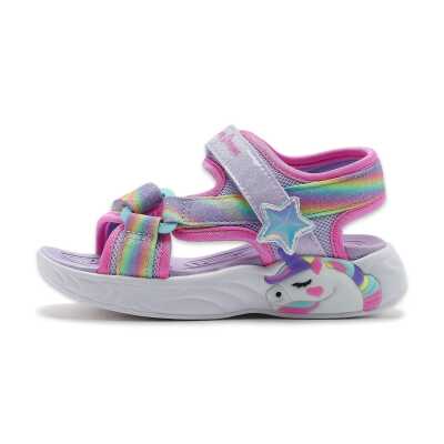 Skechers 303107L S Lights Unicorn Dreams Sandal-Dreamy Unicorns Sandal Mavi Kız Çocuk Sand - 1