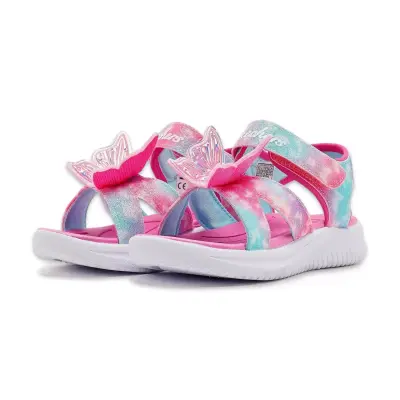 Skechers 303109N Jumpsters Sandal Butterfly Brites Pembe Kız Çocuk Sandalet - 3