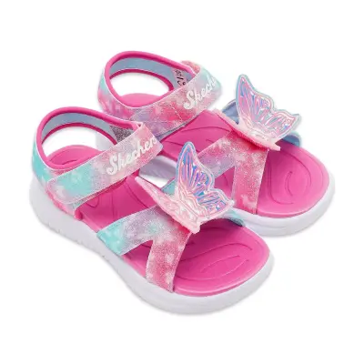 Skechers 303109N Jumpsters Sandal Butterfly Brites Pembe Kız Çocuk Sandalet - 4