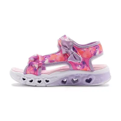 Skechers 303110 Flutter Hearts Sandal-Blurry Love Pembe Kız Çocuk Sandalet - 1
