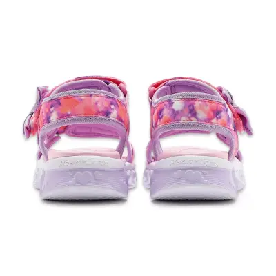 Skechers 303110 Flutter Hearts Sandal-Blurry Love Pembe Kız Çocuk Sandalet - 4