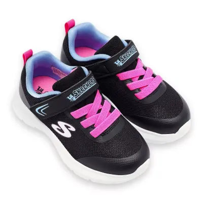 Skechers 303168B Skech Fast Çok Renkli Kız Çocuk Spor Ayakkabı 