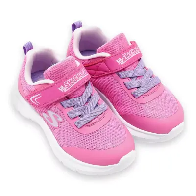 Skechers 303168B Skech Fast Pembe Kız Çocuk Spor Ayakkabı - 1