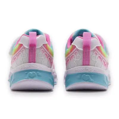 Skechers 303253 N Flutter Heart Lights Groovy Swirl Günlük Beyaz Kız Çocuk Spor Ayakkabı - 4