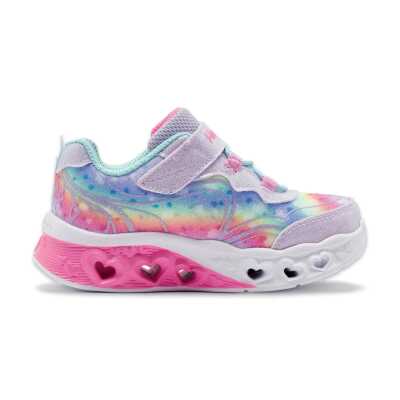 Skechers 303253 N Flutter Heart Lights Groovy Swirl Günlük Mor Kız Çocuk Spor Ayakkabı - Skechers (1)