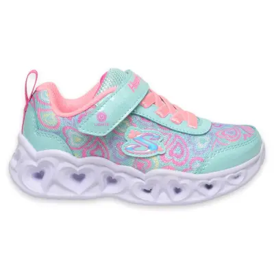 Skechers 303257L Heart Lights Boogie Love Günlük Açık Yeşil Kız Çocuk Spor Ayakkabı - Skechers (1)