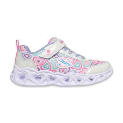 Skechers 303257L Heart Lights Boogie Love Günlük Beyaz Kız Çocuk Spor Ayakkabı - Skechers