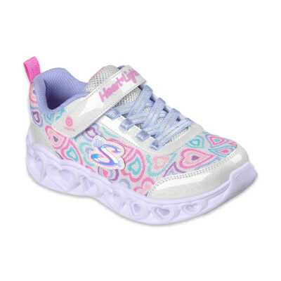 Skechers 303257L Heart Lights Boogie Love Günlük Beyaz Kız Çocuk Spor Ayakkabı - 4