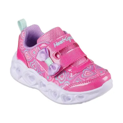 Skechers 303258N Heart Lights Boogie Land Günlük Pembe Kız Çocuk Spor Ayakkabı - 1