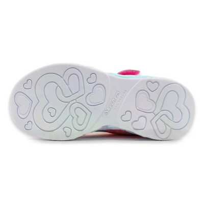Skechers 303261L Infinite Heart Lights Heart Jewels Günlük Pembe Çocuk Spor Ayakkabı - 5