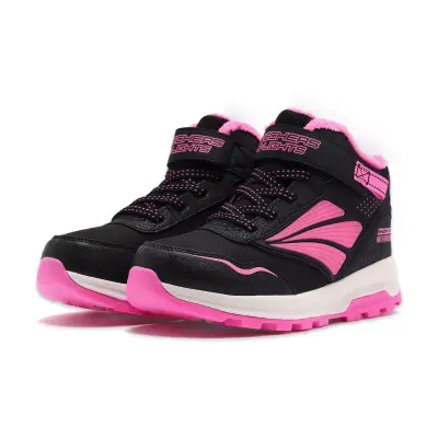 Skechers 303461L Storm Blazer Hydropolis Waterproof Işikli Günlük Siyah Kız Çocuk Bot - 1