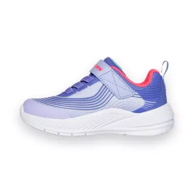 Skechers 303575N Microspec Advance Mor Kız Çocuk Spor Ayakkabı - 4