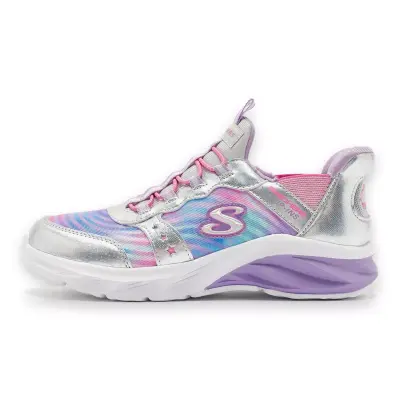 Skechers 303592K Coastline Bonita Wave Slip-Ins Gümüş Kız Çocuk Spor Ayakkabı - 2