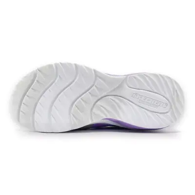 Skechers 303592K Coastline Bonita Wave Slip-Ins Gümüş Kız Çocuk Spor Ayakkabı - 5