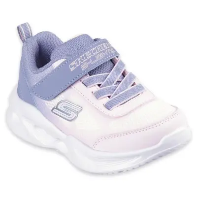 Skechers 303714N Glow Ombre Deluxe Mor Kız Çocuk Spor Ayakkabı - 1