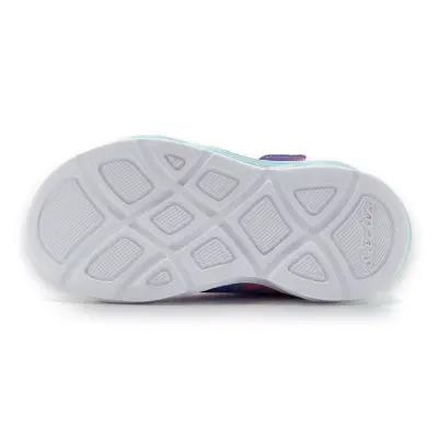 Skechers 303716-B Twisty Glow Lila Kız Çocuk Spor Ayakkabı - 5