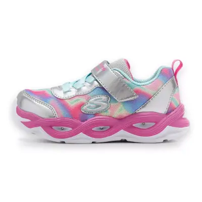 Skechers 303716L Sorbet Swirl Gümüş Kız Çocuk Spor Ayakkabı - 2