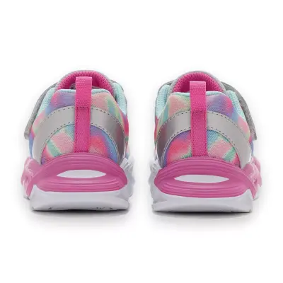 Skechers 303716L Sorbet Swirl Gümüş Kız Çocuk Spor Ayakkabı - 4