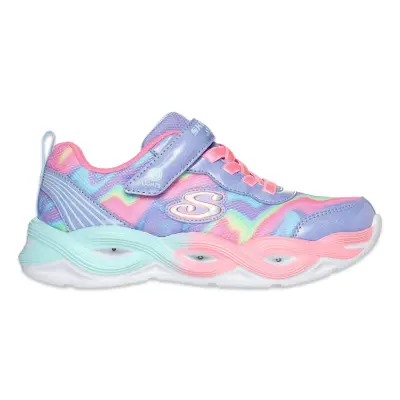 Skechers 303716L Twisty Glow Sorbet Swirl Lila Kız Çocuk Spor Ayakkabı - 2