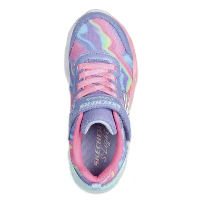 Skechers 303716L Twisty Glow Sorbet Swirl Lila Kız Çocuk Spor Ayakkabı - 3