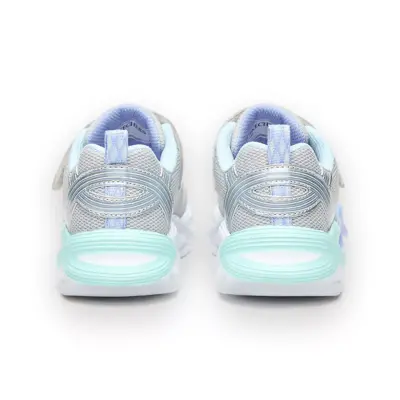 Skechers 303717 L Twisty Glow Gümüş Kız Çocuk Spor Ayakkabı - 4