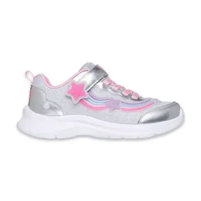 Skechers 303724L S Lights Jumpsters 2.0 Starry Tempo Gümüş Kız Çocuk Spor Ayakkabı - 1