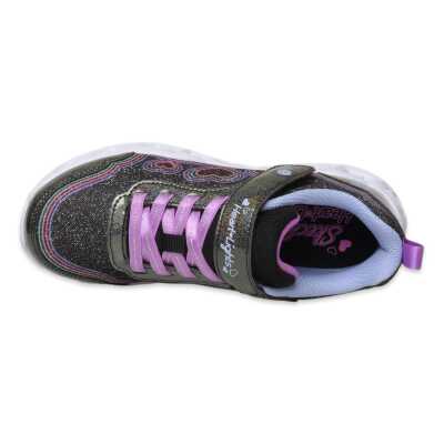 Skechers 303736L Heart Lights-Bubble Love Çok Renkli Kız Çocuk Spor Ayakkabı - 3