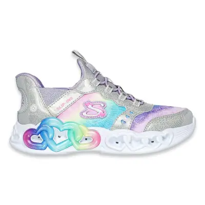 Skechers 303755L Slip-Ins Eternal Gümüş Kız Çocuk Spor Ayakkabı - 2