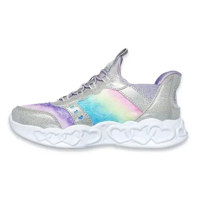 Skechers 303755L Slip-Ins Eternal Gümüş Kız Çocuk Spor Ayakkabı - 4