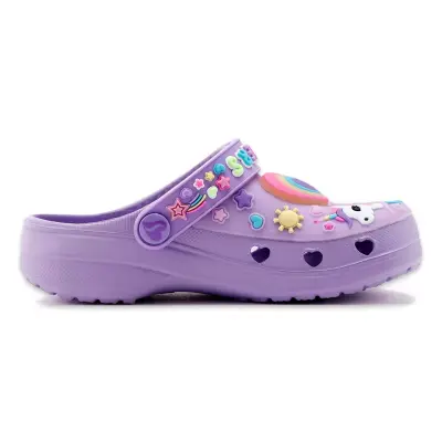 Skechers 308406N S Lights Heart Charmer Girly Land Mavi Kız Çocuk Terlik - 3