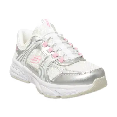 Skechers 319078 Retro-Graph Classic Kicks Slip-Ins Gümüş Kız Çocuk Spor Ayakkabı - 1