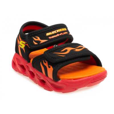 Skechers 400102 N Thermo-Splash Kırmızı Erkek Çocuk Sandalet 