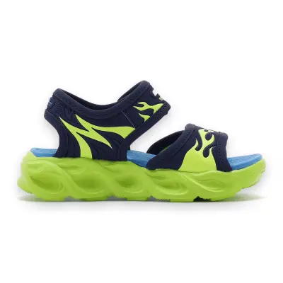 Skechers 400102 N Thermo-Splash Lacivert Erkek Çocuk Sandalet - 3