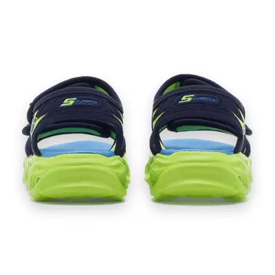 Skechers 400102 N Thermo-Splash Lacivert Erkek Çocuk Sandalet - 4