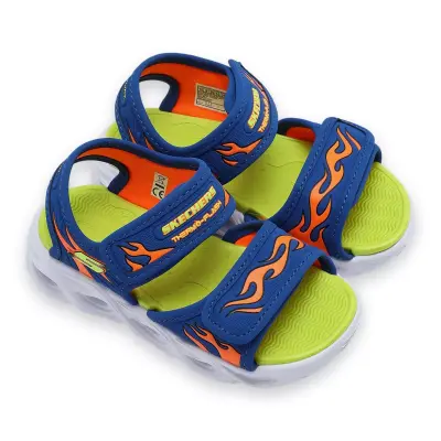 Skechers 400102 N Thermo-Splash Mavi Erkek Çocuk Sandalet 