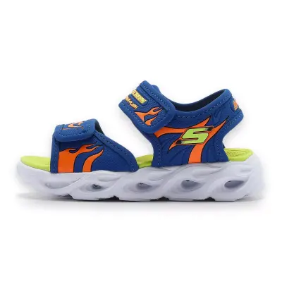 Skechers 400102 N Thermo-Splash Mavi Erkek Çocuk Sandalet - 2