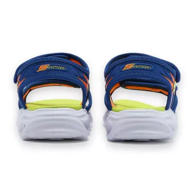 Skechers 400102 N Thermo-Splash Mavi Erkek Çocuk Sandalet - 4