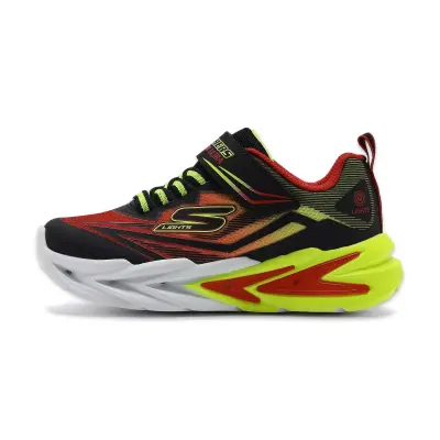 Skechers 400139L S Lights Flex-Glow Ultra Kırmızı Erkek Çocuk Spor Ayakkabı 