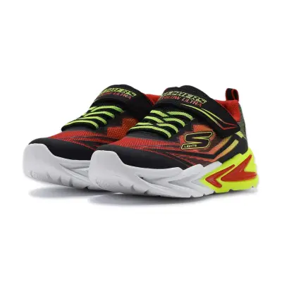 Skechers 400139L S Lights Flex-Glow Ultra Kırmızı Erkek Çocuk Spor Ayakkabı - 3