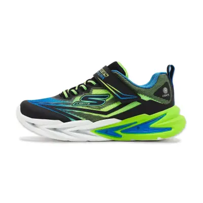 Skechers 400139L S Lights Flex-Glow Ultra Siyah Erkek Çocuk Spor Ayakkabı - 1