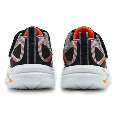 Skechers 400139N S Lights Flex-Glow Ultra Gümüş Erkek Çocuk Spor Ayakkabı - 4