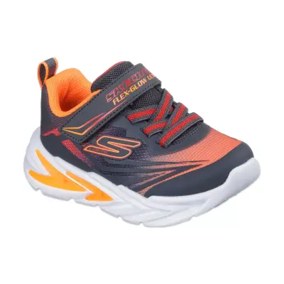 Skechers 400139N S Lights Flex-Glow Ultra Kırmızı Erkek Çocuk Spor Ayakkabı - 4